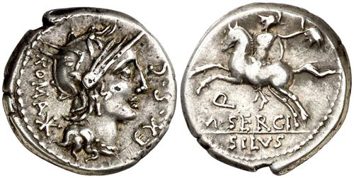 (hacia 116-115 a.C.). Gens Sergia. ... 