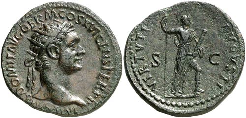 (92-94 d.C.). Domiciano. Dupondio. ... 