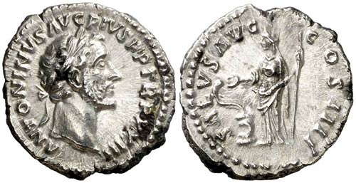 (159-160 d.C.). Antonino pío. ... 