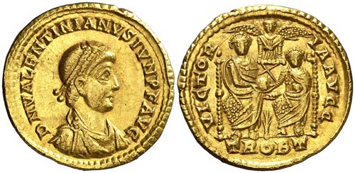(377-380 d.C.). Valentiniano II. ... 