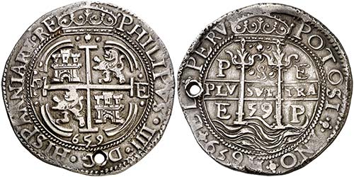 1659. Felipe IV. Potosí. E. 8 ... 