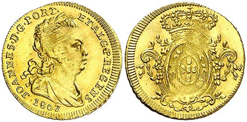 1807. Portugal. Juan, Príncipe ... 