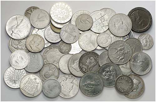 Lote de 231 monedas de diferentes ... 