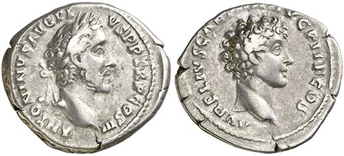 (141 d.C.). Antonino pío y Marco ... 