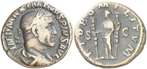 (235-236 d.C.). Maximino I. ... 