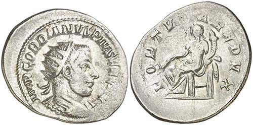 (243-244 d.C.). Gordiano III. ... 