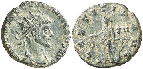 (270 d.C.). Quintilo. Antoniniano. ... 