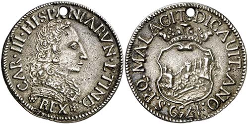 1759. Carlos III. Málaga. Medalla ... 