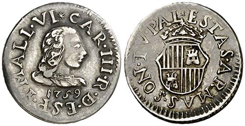 1759. Carlos III. Palma de ... 