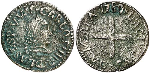 1789. Carlos IV. Almería. Medalla ... 