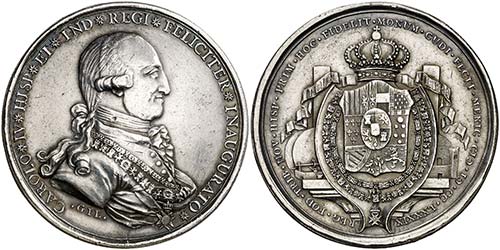 1789. Carlos IV. México. La ... 