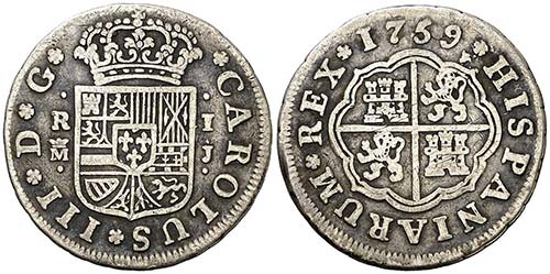 1759. Carlos III. Madrid J. 1 ... 