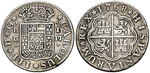 1768. Carlos III. Madrid JP. 1 ... 