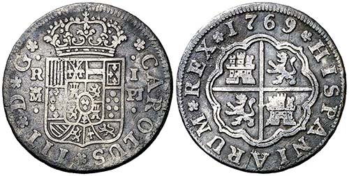 1769. Carlos III. Madrid JP. 1 ... 