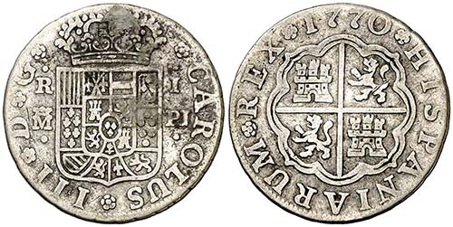 1770. Carlos III. Madrid. JP. 1 ... 