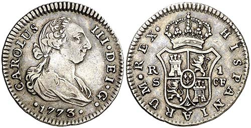 1773. Carlos III. Sevilla. CF. 1 ... 