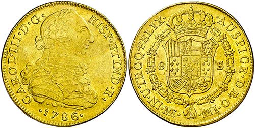 1786. Carlos III. Lima. MI. 8 ... 