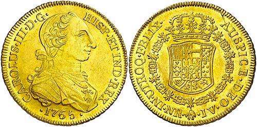 1765. Carlos III. Santa Fe de ... 