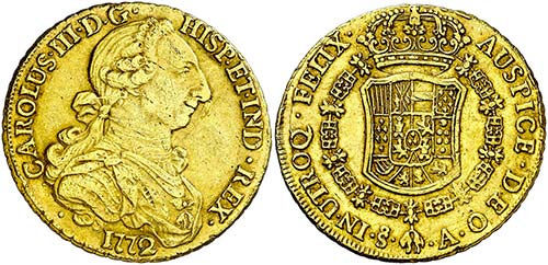 1772/1. Carlos III. Santiago. A. 8 ... 