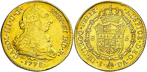 1778/7/6. Carlos III. Santiago. ... 