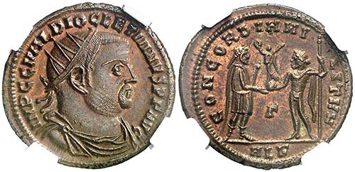 (296-297 d.C.). Diocleciano. ... 