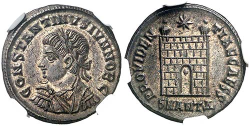 (326-327 d.C.). Constantino II. ... 