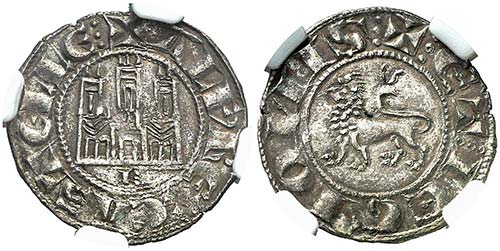 Alfonso X (1252-1284). Burgos. ... 