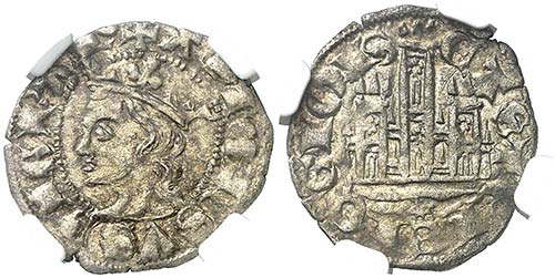 Alfonso XI (1312-1350). Coruña. ... 