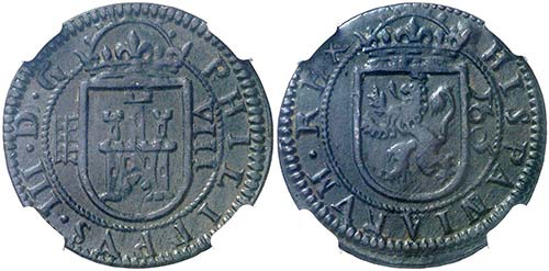 1605. Felipe III. Segovia. 8 ... 
