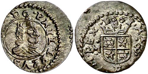 1661. Felipe IV. Trujillo. M. 8 ... 