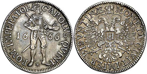 1666. Carlos II. Besançon. 1 ... 