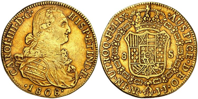1808. Carlos IV. Santa Fe de Nuevo ... 