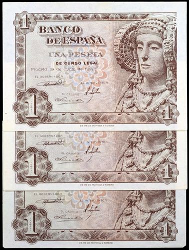 1948. 1 peseta. (Ed. D58a) ... 