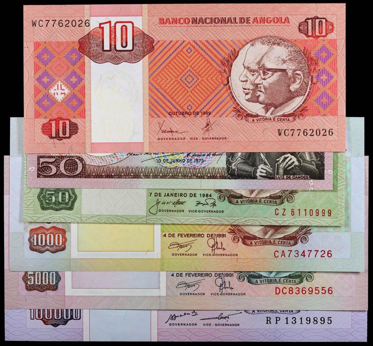 Angola. 1973 a 1999. Banco de ... 