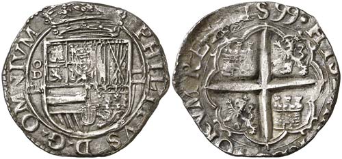 1599. Felipe III. Valladolid. . 2 ... 