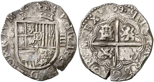 1609. Felipe III. Sevilla. 4 ... 
