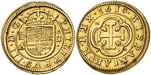 1610/1600. Felipe III. Segovia. ... 