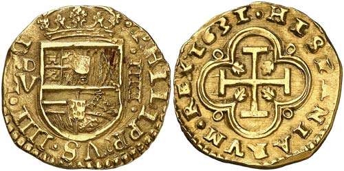 1631. Felipe IV.  (Madrid). V. 4 ... 