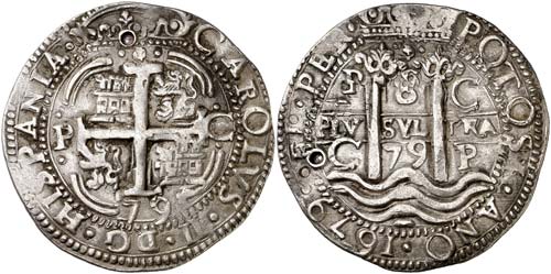 1679. Carlos II. Potosí. C. 8 ... 