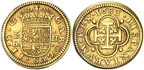 1683. Carlos II. Segovia. . 2 ... 