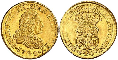 1742. Felipe V. Sevilla. PJ. 2 ... 