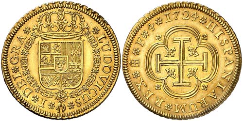 1724. Luis I. Segovia. F. 4 ... 