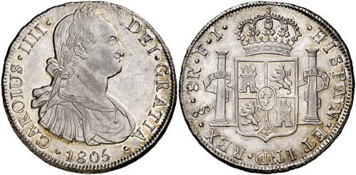 1805. Carlos IV. Santiago. FJ. 8 ... 