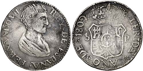 1809. Fernando VII. Lleida. 5 ... 