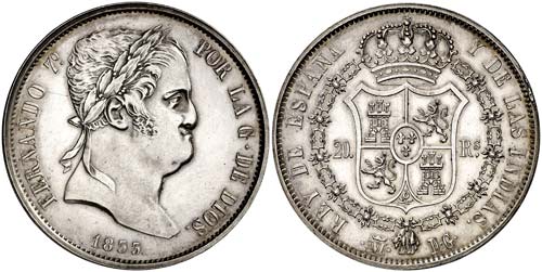 1833. Fernando VII. Madrid. DG ... 