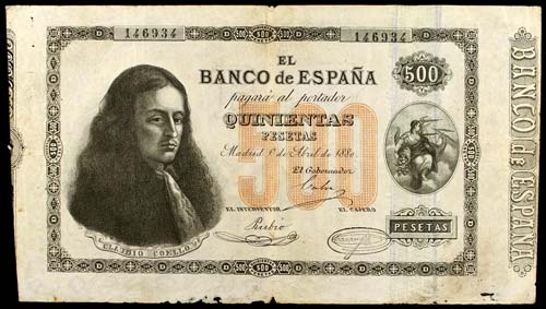 1880. 500 pesetas. (Ed. B64) (Ed. ... 