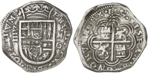 1597. Felipe II. Granada. M. 8 ... 