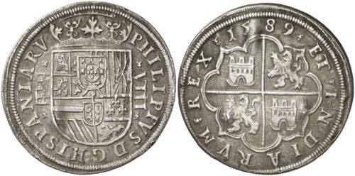1589. Felipe II. Segovia. 8 ... 