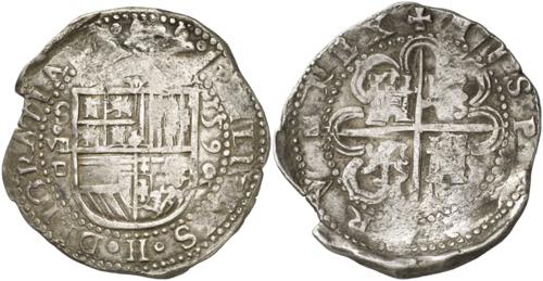 1590. Felipe II. Sevilla. . 8 ... 