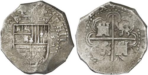 1591. Felipe II. Sevilla. ¿? 8 ... 